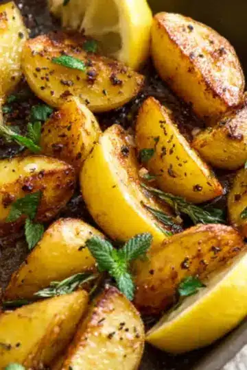 Greek Lemon Potatoes