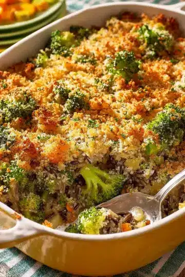 Broccoli Wild Rice Casserole
