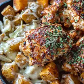 Garlic Parmesan Chicken and Potatoes
