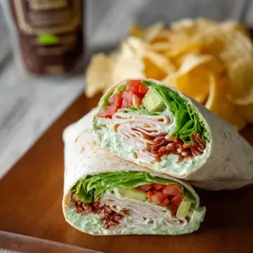 California Turkey Club Wrap