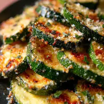 Roasted Zucchini with Parmesan
