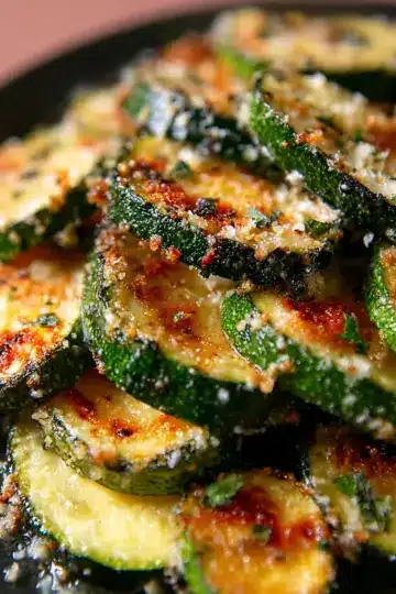 Roasted Zucchini with Parmesan