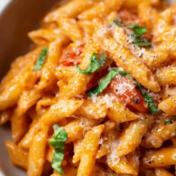 Super Easy Creamy Tomato Pasta