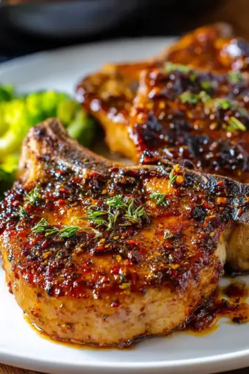 Brown Sugar Garlic Pork Chops