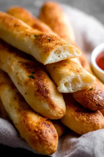 Homemade Soft Breadsticks