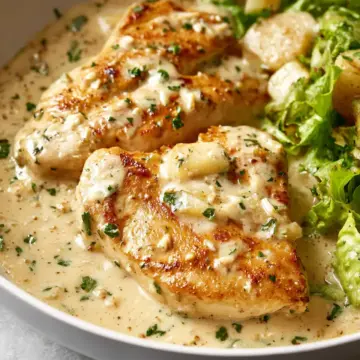 Creamy Garlic Chicken Recipe