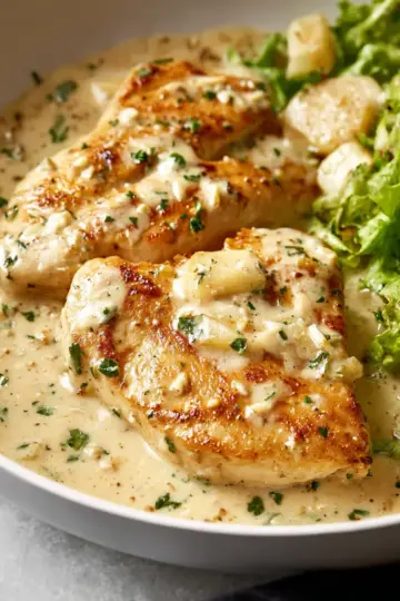 Creamy Garlic Chicken Recipe