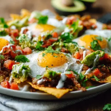 Huevos Rancheros Breakfast Nachos