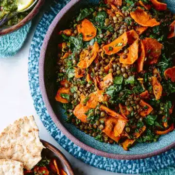 Moroccan Lentil Carrot Salad
