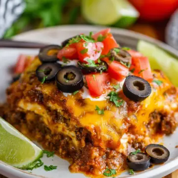 Beef Enchilada Casserole