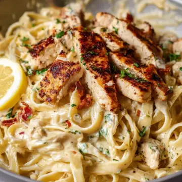 Creamy Lemon Chicken Pasta