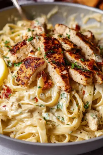 Creamy Lemon Chicken Pasta