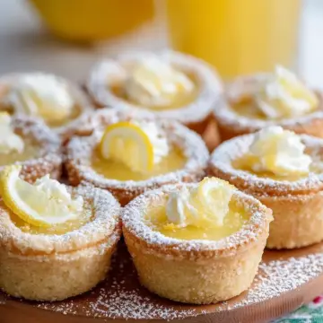 Lemon Bar Cookie Cups
