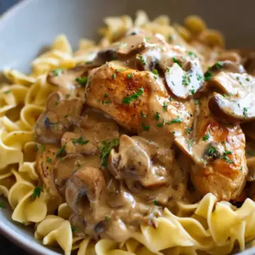 Chicken Stroganoff