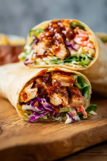 BBQ Chicken Wraps