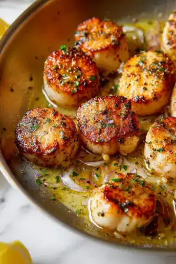Lemon Butter Scallops