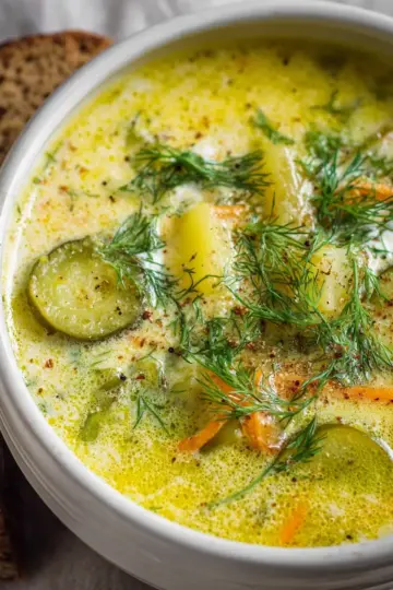 Dill Pickle Soup