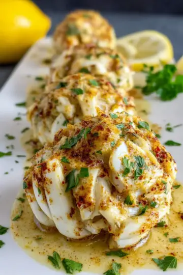 Oven Baked Jumbo Lump Crab Bombs