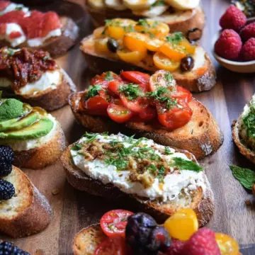 Brunch Bruschetta Bar