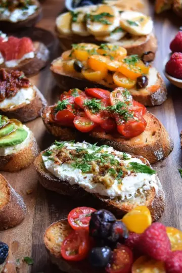 Brunch Bruschetta Bar